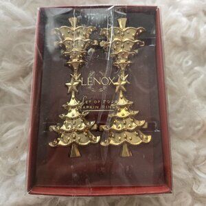 Lenox Set of four napkins rings